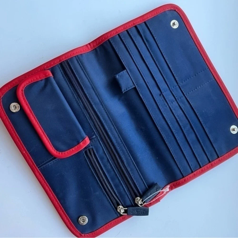 Disney • Vintage 90’s Navy Red Mickey Wallet